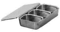 IMPA 171030 — Spice container stainless, 5 inner boxes 543x145x60mm
