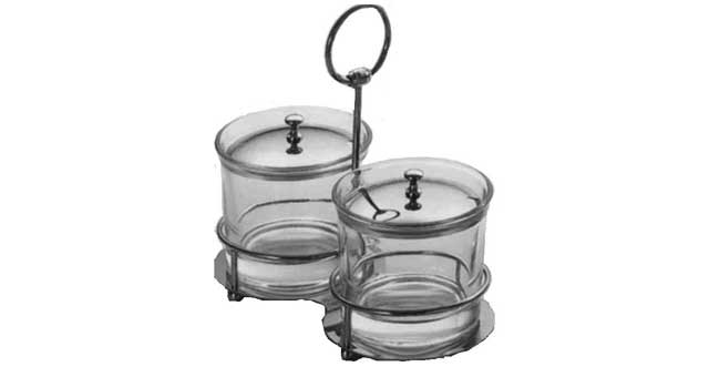 IMPA 171076 — Jam caster set glass twin