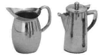 IMPA 171217 — Water jug stainless steel, plain 2.8ltr