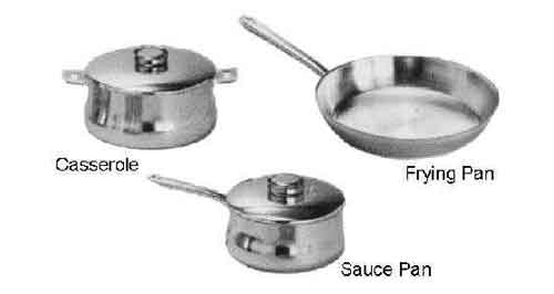 IMPA 171981 — Casserole stainless steel, 4.0ltr silvinox venus no.2322