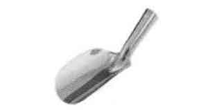 IMPA 172566 — Scoop grocer stainless steel, 275mm overall