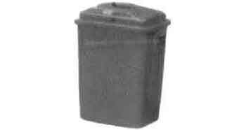 IMPA 172946 — Food storage container plastic, space save 380x275x545mm 33ltr