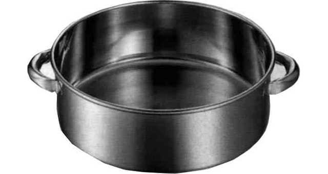 IMPA 173476 — Wash basin stainless steel, 270mm diam 5ltr