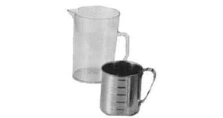 IMPA 174033 — Measuring cup stainless steel, 1.0ltr