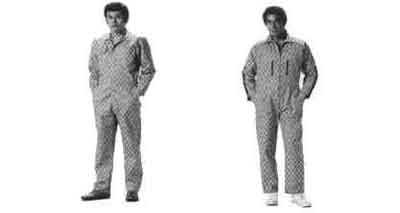 IMPA 190540 — Boilersuit cotton fastener, type gray size xs