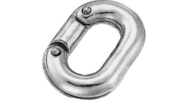 IMPA 231186 — Connecting link stainless, steel 10mm