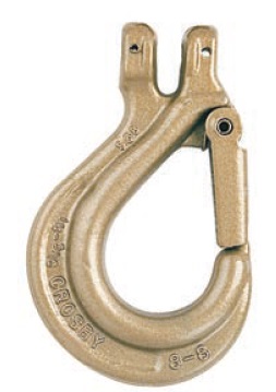IMPA 234385 — Hook latching eye forged steel, crosby s-315a chain size 16mm