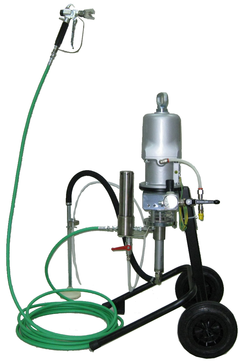 IMPA 270404 — Airless paint spray cart type, iwata als-433c pump ratio 30:1