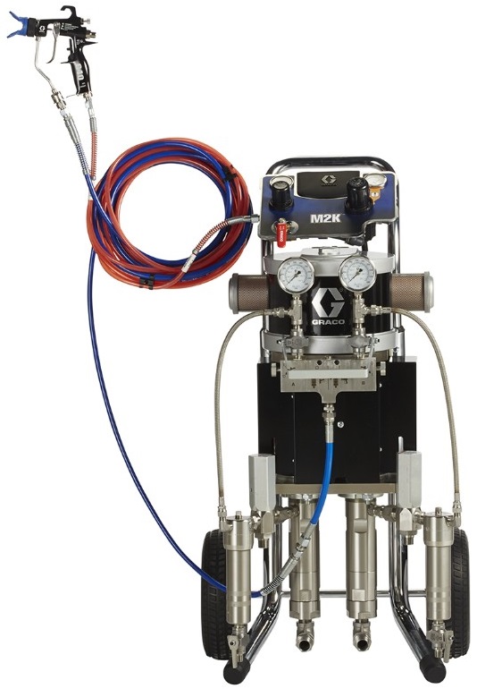 IMPA 270883 — Sprayer finishing graco m2k, cart mount 4:1 200bar #24v895
