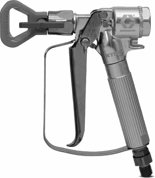 IMPA 270904 — Gun airless spray graco xtr-7, round handle #xtr700