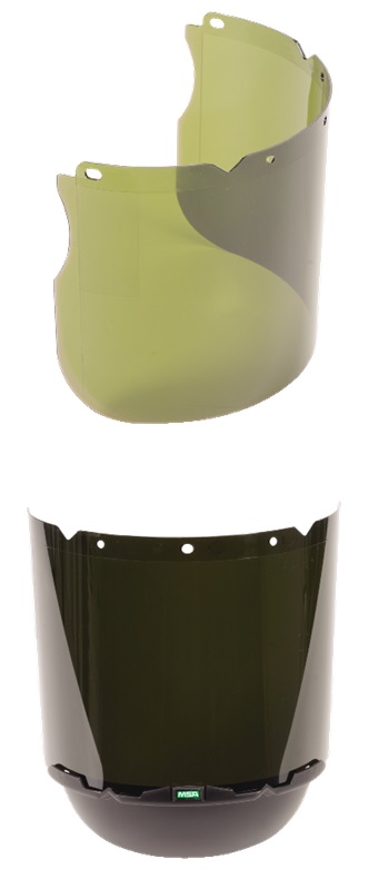 IMPA 310546 — Visor v-gard for welding 5ir, 235x457x2.49mm msa 10115861 