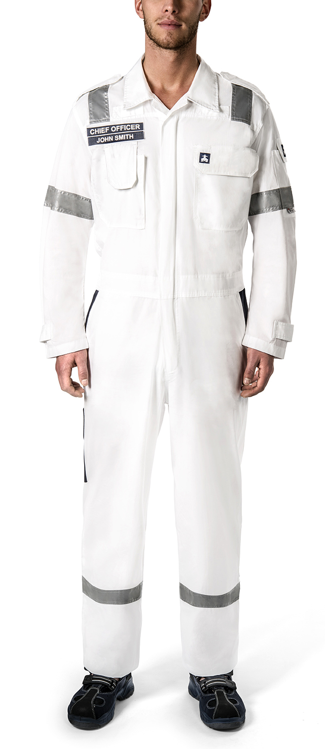 IMPA 312366 — Boilersuit cotton reflect heat, regulate uvprotect white xl 