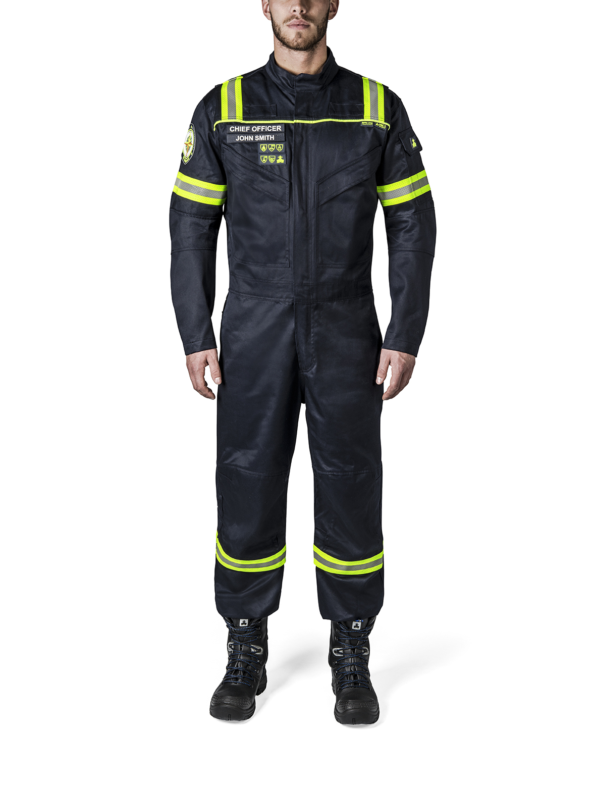 IMPA 312477 — Boilersuit cotton multi-hazard, offshore navy 2xl