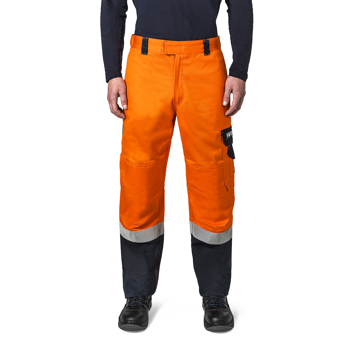 IMPA 312494 — Trousers offshore multi-hazard, orange&navy l 