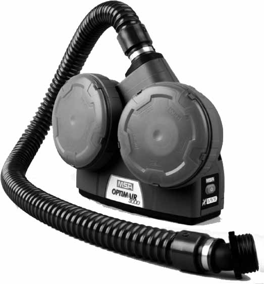IMPA 331134 — Respirator power assisted msa, optimair 3000 ex (ex-proof)