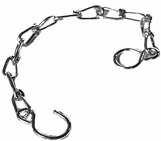 IMPA 333426 — Chain & s-hook for hose, coupling steel l:30cm sm736100 