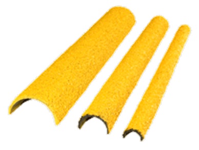 IMPA 334735 — Cover ladder rung antislip, round 30x500mm yellow fine 