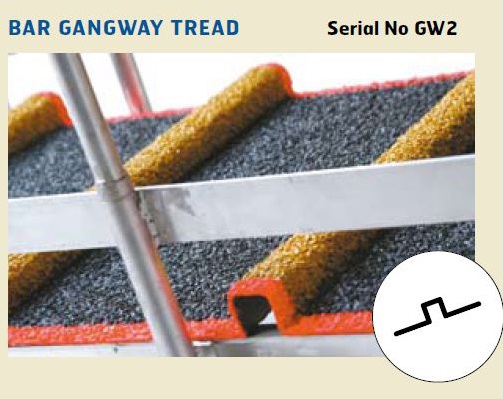 IMPA 334762 — Tread gangway anti-slip, with further details
