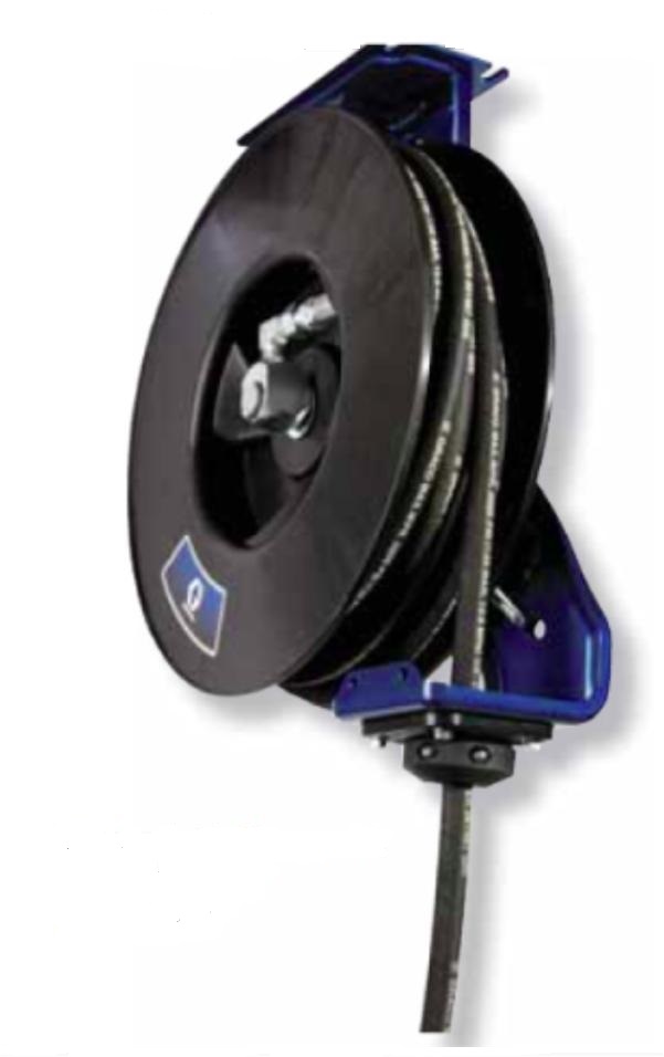 IMPA 350644 — Hose reel steel spool size 20, 4000psi 3/8"x50' sd hph 55b