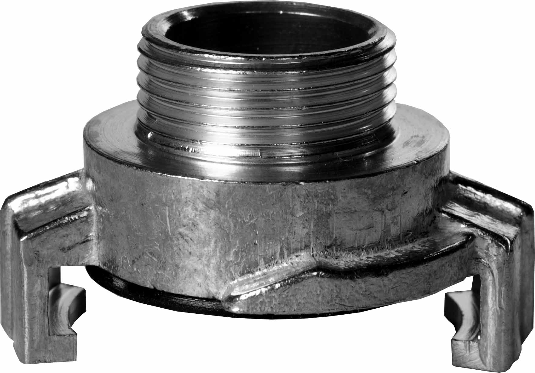 IMPA 351116 — Adapter water hose brass, lug 40mm 3/8" bsp male 