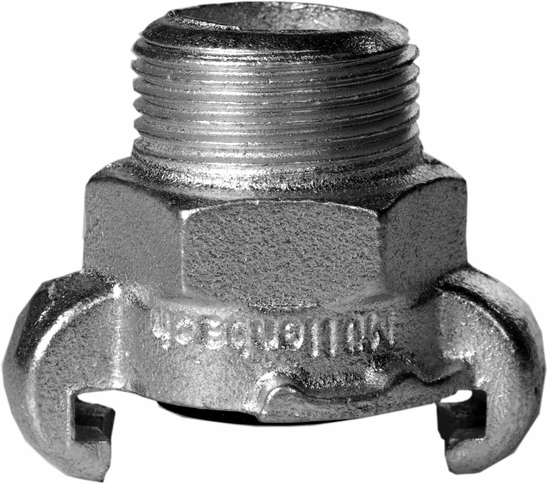 IMPA 351137 — Adapter air hose cast iron, lug 42mm 1/4" bsp male