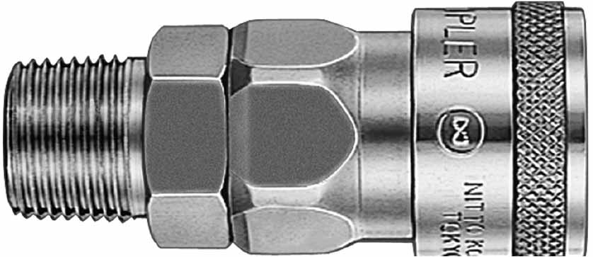 IMPA 351301 — Coupler quick-connect steel, 10sm r-1/8