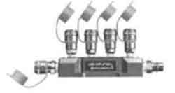 IMPA 351653 — Line coupler branch piping, 200l 4x20sm / 1x40sm & 1x400pm