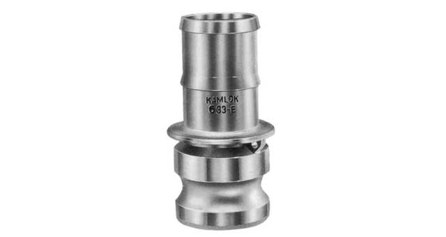 IMPA 351908 — Coupling cam&groove alum alloy, e plug w/hose end 4"