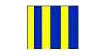 IMPA 371517 — Flag signal letter 4'x 6' "g"
