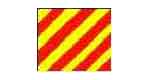 IMPA 371535 — Flag signal letter 4'x 6' "y"