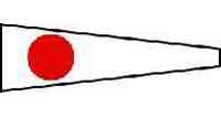 IMPA 371541 — Flag signal numeral "1"