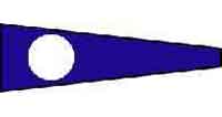 IMPA 371542 — Flag signal numeral "2"