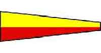 IMPA 371547 — Flag signal numeral "7"