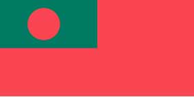 IMPA 371909 — Flag civil ensign, bangladesh 3' x 4'