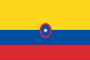 IMPA 371913 — Flag civil ensign, colombia 3' x 4'