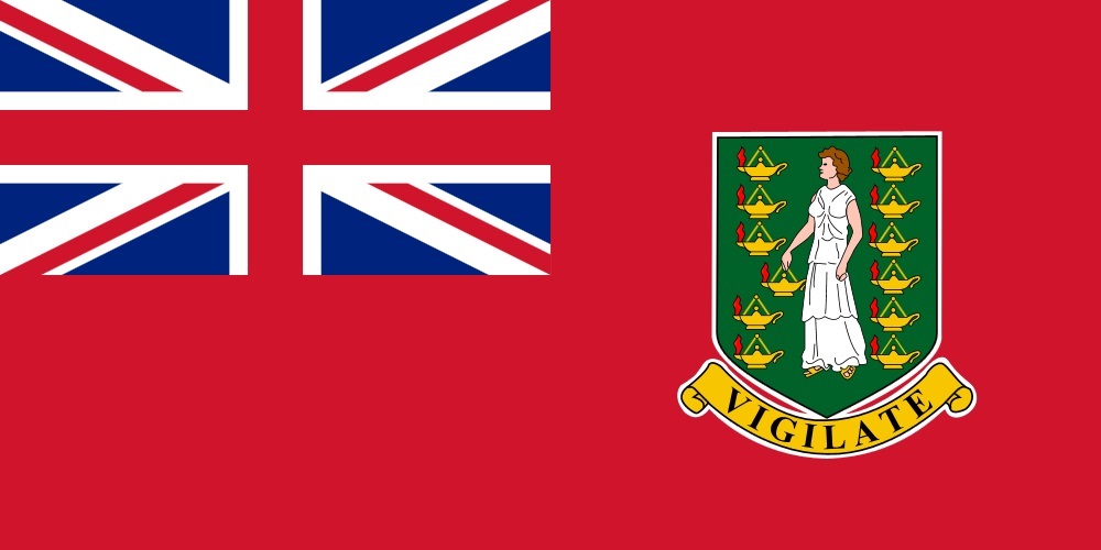 IMPA 371955 — Flag civil ensign, british virgin islands 4' x 6'