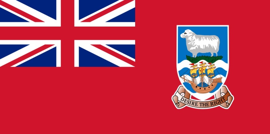 IMPA 371956 — Flag civil ensign, falkland islands 2' x 3'