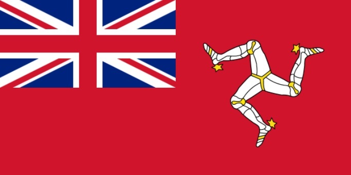 IMPA 371963 — Flag civil ensign, isle of man 3' x 5'