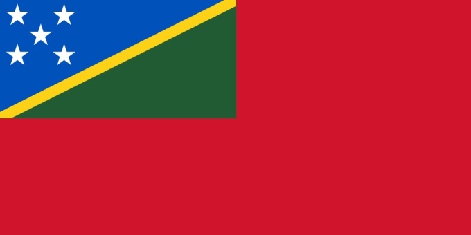 IMPA 371965 — Flag civil ensign, solomon islands 2' x 3'