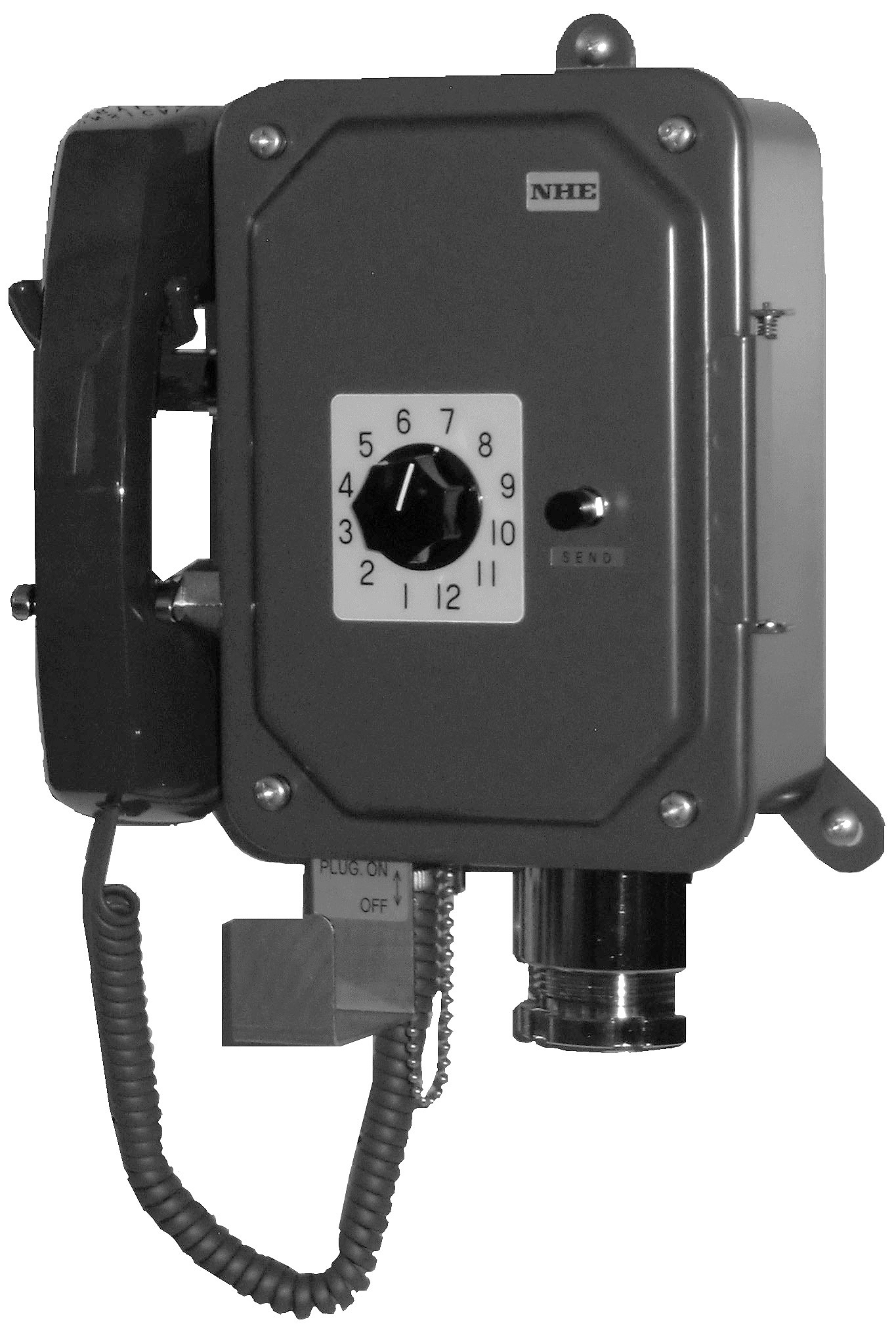 IMPA 372201 — Telephone i/safe batles select, wall 12st w/recep ods5372-1h
