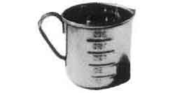 IMPA 391260 — Feeding cup stainless steel, 200cc