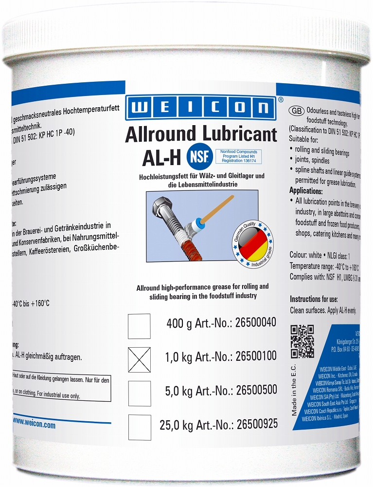 IMPA 450440 — Lubricant allround weicon, al-h1000 1kgs
