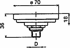 IMPA 451185 — Mount support for all sizes, 2080 for auto grease dispenser 