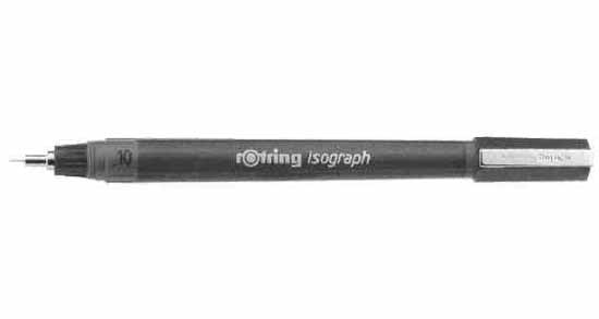 IMPA 470751 — Rotring isograph pen 0.1mm, complete