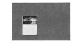 IMPA 471636 — Notice board with green felt, 60x90cm