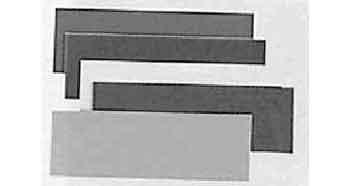 IMPA 471675 — Sheet magnet rubber, white 100x300mm