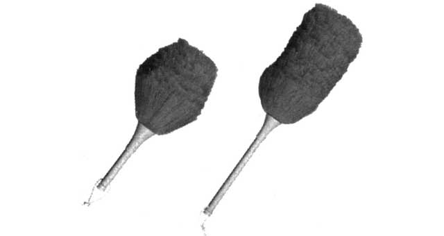 IMPA 510841 — Brush duster fixed handle, polypropylene string ol:270mm