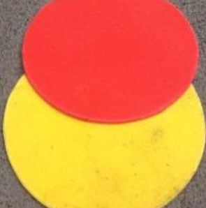 IMPA 511127 — Mat dunnage heavy duty round, deckmate t:15mm 500x500mm