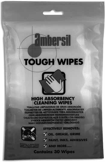 IMPA 550283 — Wipe hand cleaning tough wipes, 30's/pkt
