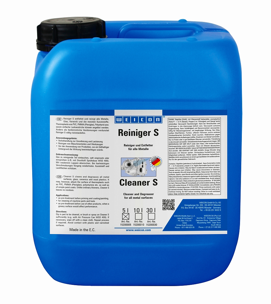 IMPA 551571 — Remover oily & greasy soiling, weicon cleaner s 5ltr